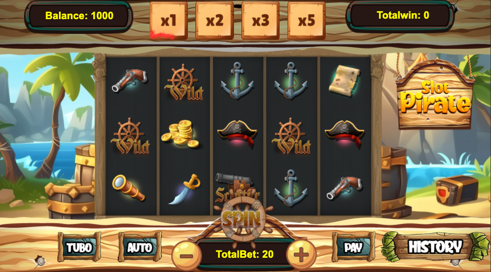 Digital Pirate Adventure